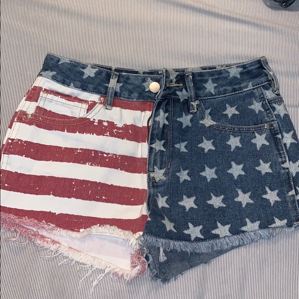 PacSun denim shorts